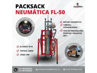 PERFORADORA NEUMATICA PACKSACK FL 50 - UBICACIÓN DE BETAS PERDIDAS-MINERIA👷🏻⚙