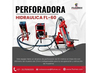 EQUIPO DE PERFORACION HIDRAULICA FL-60 {EXTRACCIÓN DE MINERALES} ESMERALDAS-ORO