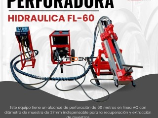 EQUIPO DE PERFORACIÓN DIAMANTINA FL-300 {EXTRACCIÓN DE MINERALES} ESMERALDAS - ORO