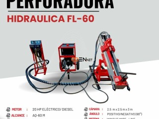 EQUIPO DE PERFORACION HIDRAULICA FL-60 {EXTRACCIÓN DE MINERALES}ESMERALDAS