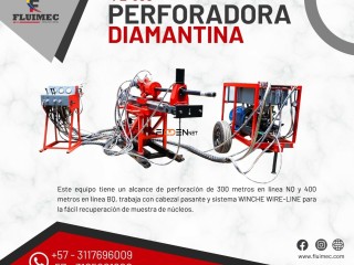 PERFORADORA HIDRAULICA FL-300 {EQUIPO PARA GEOLOGIA Y EXPLORACIÓN}-SOCAVON