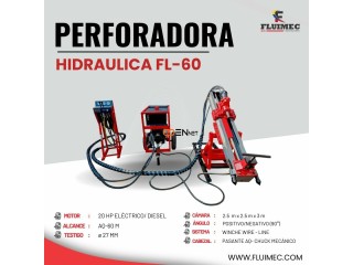 EQUIPO DE PERFORACION HIDRAULICA FL-60 {EXTRACCIÓN DE MINERALES}ESMERALDAS - ORO