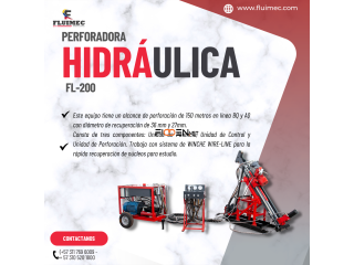 FL-200 PERFORADORA HIDRÁULICA – PARA UBICACIÓN DE BETAS