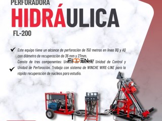 HIDRAULICA FL-200 EQUIPO PARA EXTRACCIÓNDEORO