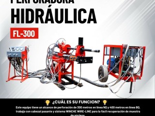 HIDRAULICA FL-300 EQUIPO PARA EXTRACCIÓNDEORO