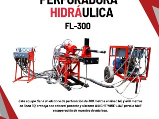 HIDRAULICA FL-300 EQUIPO PARA EXTRACCIÓN DE ORO-MINERIA