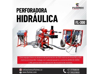 PERFORADORA DIAMANTINA FL-300 {MAQUINA VERSATIL PARA ROCAFRACTURADAS}