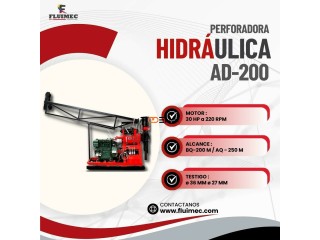 PERFORADORA DIAMANTINA AD-200 {MAQUINA VERSATIL PARA ROCAFRACTURADAS}