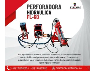 PERFORADORA HIDRAULICA FL-60 - EXTRACCIÓN DE MINERALES,ORO