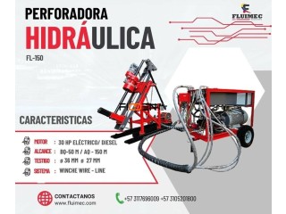 ◄[PERFORADORA HIDRAULICA FL-150]► [EQUIPO VERSÁTIL Y DE FÁCILMANEJO]