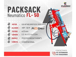 ║PERFORADORA PACKSACK NEUMATICA FL-50║- INTERIORMINA