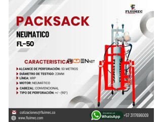 ║PERFORADORA PACKSACK NEUMATICA FL-50║- INTERIORMINA