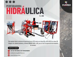 PERFORADORA HIDRAULICA FL300 – PARA TRABAJOS EN TODO TERRENOROCOSO