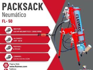 PERFORADORA NEUMATICA PACKSACK FL50┊ – » PARA TRABAJOS EN TODO TERRENOROCOSO⛰⚙