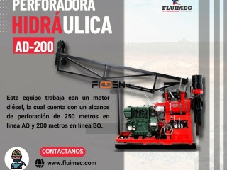 『 PERFORADORA HIDRAULICA AD-200』- Equipo para actividades de exploración/MINERIA👷🏻