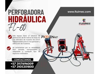 《PERFORADORA HIDRAULICA FL 60/ PARA PROYECTOSMINEROS》