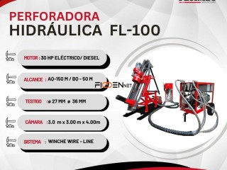 『PERFORADORA DIAMANTINA FL-100』- Equipo para actividades de exploración👷🏻