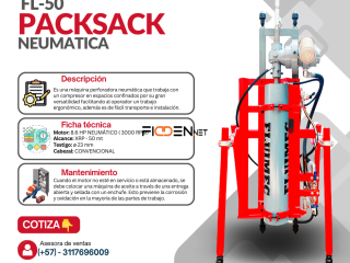 『PACKSACK NEUMATICA FL-50』- Equipo para actividades de exploración/MINERIA👷🏻