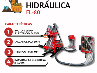 PERFORADORA HIDRAULICA FL-80』- exploración👷🏻