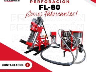 Perforadora hidraulica FL-80《EQUIPO EFICIENTE Y DURABILIDAD》