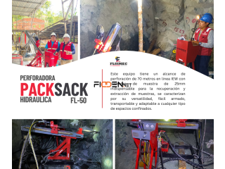 PACKSACK HIDRAULICA FL-50 - Equipo para minería👷🏻