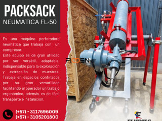 ▶ PACKSACK NEUMATICA FL-50 Perforación diamantina - betas 👷🏻