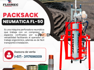 PACKSACK NEUMATICA FL-50 - Equipo para actividades en minería