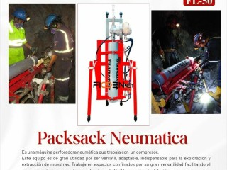 Packsac neumática FL -50 / equipos diamantinas