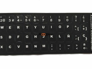 Letras Adhesivas Para Teclado En Español