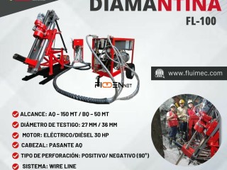 PERFORADORA DIAMANTINA – PARA PROYECTOS MINEROS👷⛏