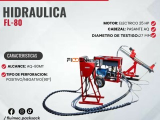 PERFORADORA HIDRAULICA – PARA PROYECTOS MINEROS👷⛏