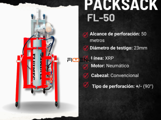 PACKSACK NEUMATICA FL-50 EQUIPO PARA RECUPERACIÓN DE MINERALES 👷⛏