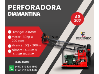 PERDORADORA DIAMANTINA - PARA RECUPERACION DE MINERALES 👷⛏