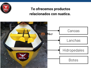 Productos náuticos totalmente garantizados.