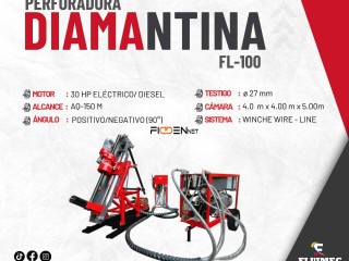 DIAMANTINA FL-100 EQUIPO INDISPENSABLE PARA INTERIOR EN MINA 👷🏻‍♂️⚙️