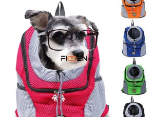 Mochila de viaje para mascotas, bolso de hombro para perros.