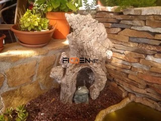 TRONCO HUECO DE ÁRBOL, IDEAL PARA DECORACIÓN DE JARDÍN.