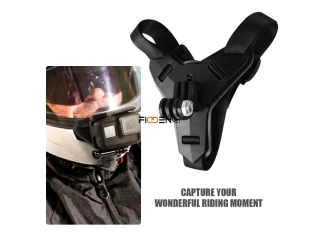 Soporte para casco de motocicleta GoPro 12, montaje de barbilla para GoPro Hero 12, 11, 10, 9, SJCAM, EKEN, AKASO, cámara de acción