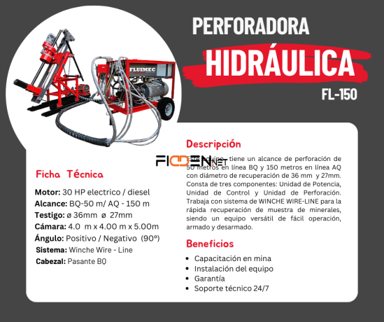 perforadora-hidraulica-fl-150-maquina-para-proyectos-mineros-big-0